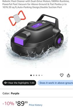 Robot pool cleaner
