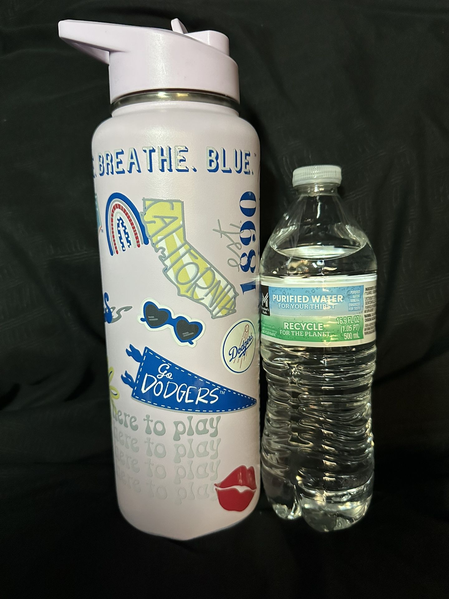Dodgers Water Bottles Each $35