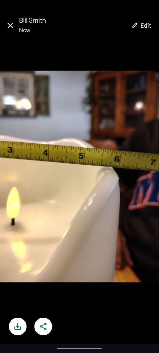 Huge Candle... Battery Operated