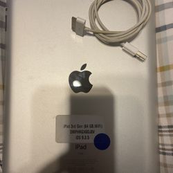 IPAD  3  64 GB  WIFI