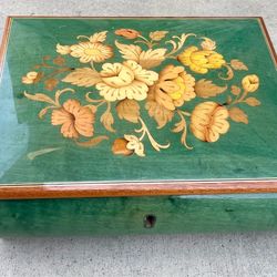 Vintage Reuge Jewelry Box