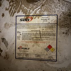 55 Gallon Drum Of Hydraulic Oil ISO 68