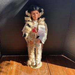 Violet Vision Sitting Bull Doll