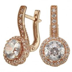 Gold Earrings 14 Carats 585проба