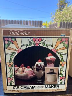 Sunbeam Ice Cream Maker
