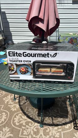 Elite Gourmet 2 slice toaster oven