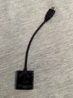 HDMI to VGA Adapter Dongle and VGA cord