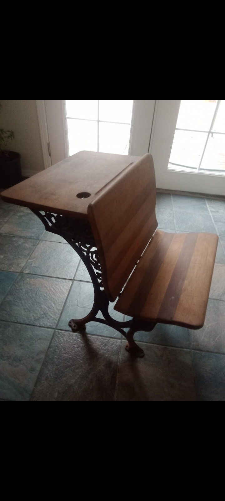 Antique School Desk