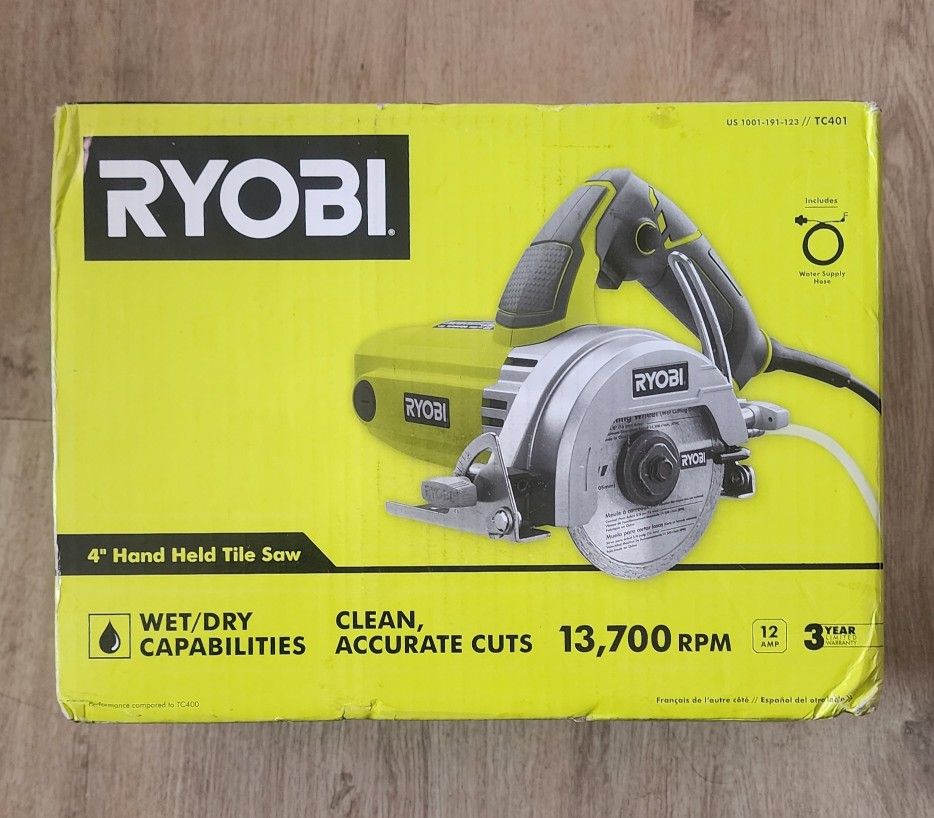 Ryobi Tile Saw Wet / Dry