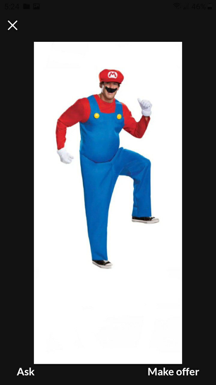 Super Mario Costume (XL)