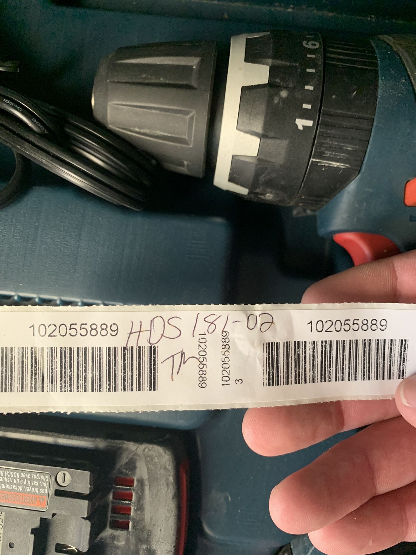 Bosch HDS181 02 Drill Battery Charger Case for Sale in Valley Home CA OfferUp