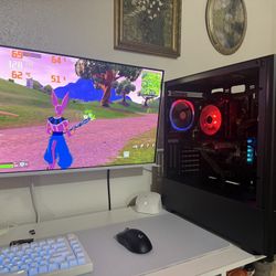 Black Gaming Pc Computer Desktop RTX 3060 / i7-10700F