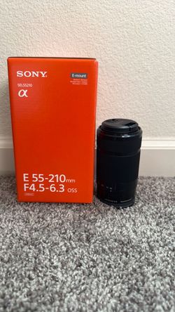 Sony E 55-210mm F4.5-6.3 OSS Telephoto Lens