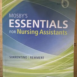Mosby’s Essentials For Nursing Assistants 