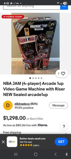 NBA Jam 4 player Arcade