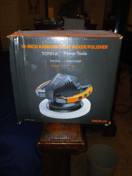 Tacklife 10-inch Random Orbit Waxer/Polisher