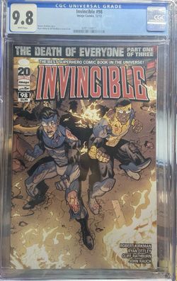 Invincible #98 CGC 9.8 Image Comics