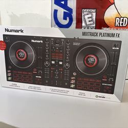 Numark Mixtrack Platinum FX 4-Deck DJ Controller w/ Jog Wheel Displays & FX