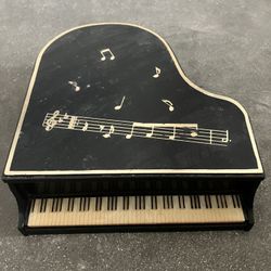 Piano Shaped Music Jewelry Box
