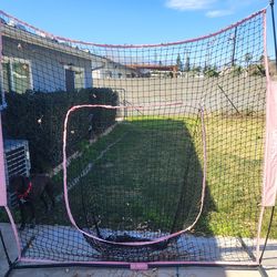 Baseball hitting net
