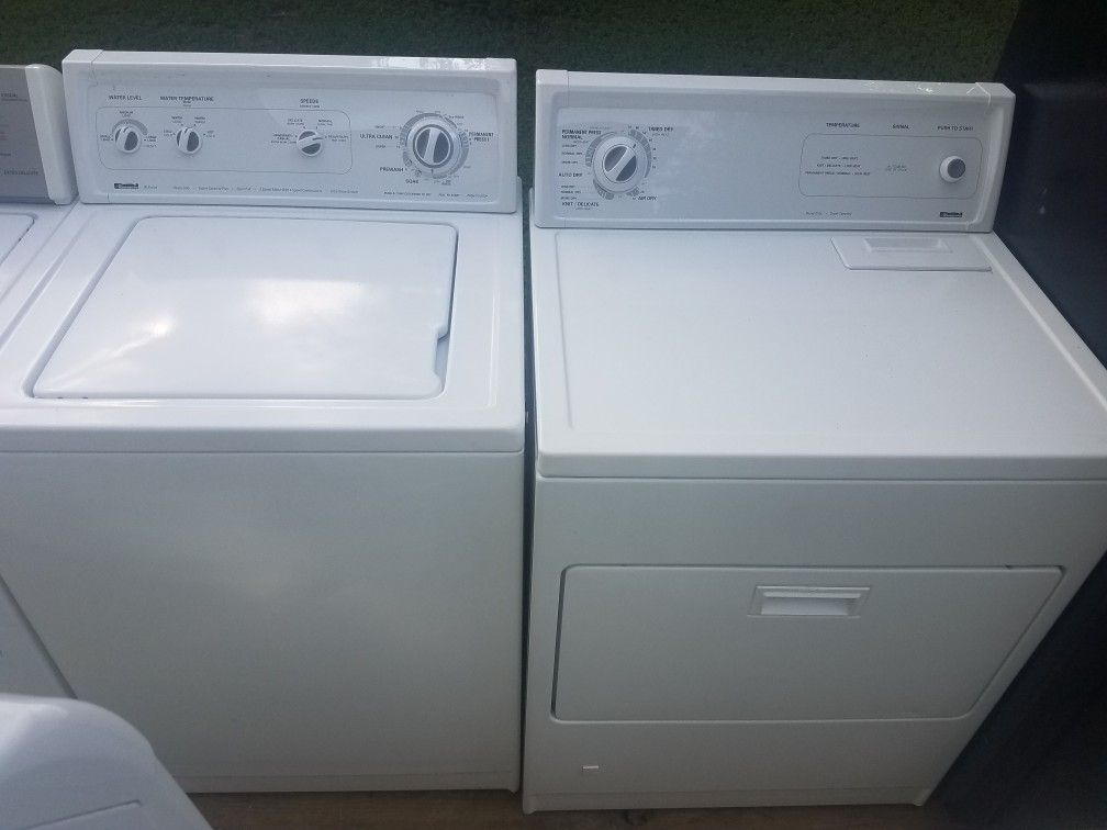 Kenmore washer/gas dryer