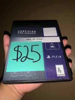 PlayStation 4 & 5 video game ps4 ps5 NHL 19 PS4 espn sports hockey