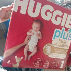 Huggies Diapers Size 1 40$