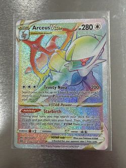 Arceus VStar Pokemon TCG
