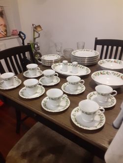 Christmas fine china