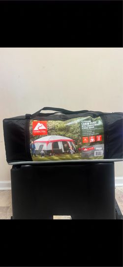 Ozark trail 12 person cabin tent w/convertible screen room
