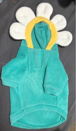 Small dog flower sweater
