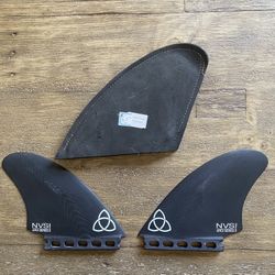 New -Nvs -1 Set Left -Ono Keel Fin Great For Retro Fins 