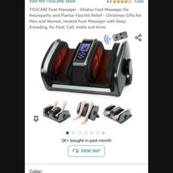 Foot Massager With Control Remote