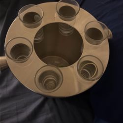 shot Glass set with Ice Bucket