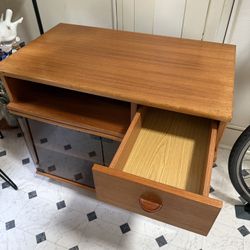 Small Rolling Entertainment Center