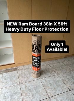 Brand New Ram Board 38in X 50ft Heavy Duty Temporary Floor Protection Board (1 Available)