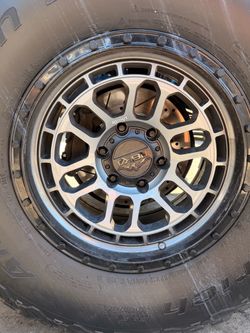 4 Reika R35 Rambler wheels -12 offset