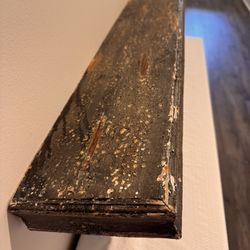 Rustic Faux Wood Floating Shelf