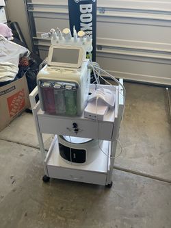 Hydrogen Oxygen 7 in1 Facial Care Machine with Mask Multifunctional Face Skin Care Device Elite