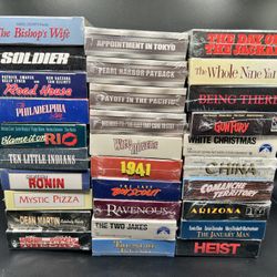 SEALED VHS Movie Bundle 