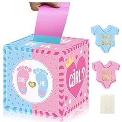 Fake Gender Reveal Pull Out Game 