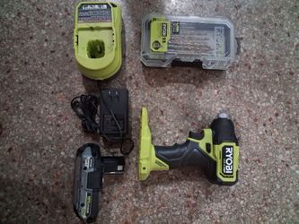 Ryobi 18V Cordless Drill Set with Battery and Charger