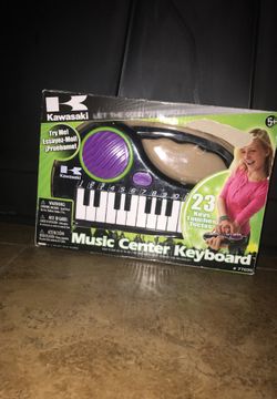 I was city music stand a keyboard 23 keys toy
