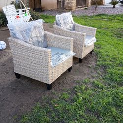 Two-piece Patio Chair Set Outdoor Patio Furniture Porch Chairs Outdoor Chairs Brand New Patio Set 🆕🛺🆕