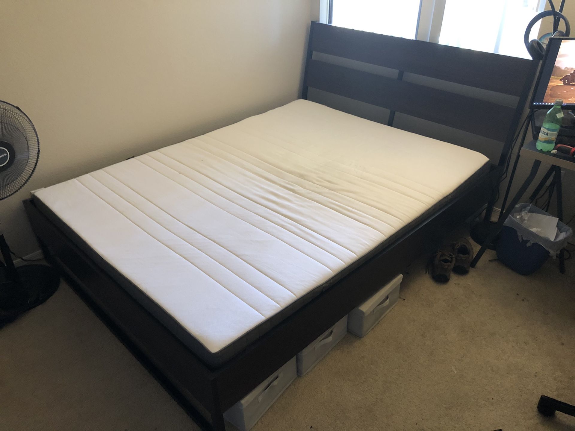 FREE: IKEA Queen Bed and Matress