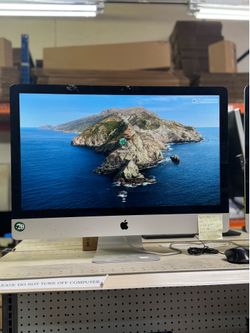 Apple iMac 27” A1419 Desktop Computer | Intel i7 3.4GHz | 16GB RAM | 1TB HDD | macOS Catalina | $159