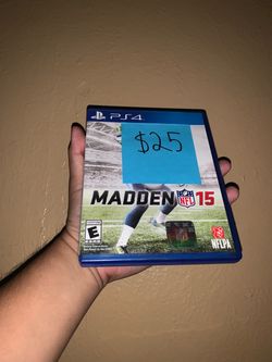 PlayStation 4 & 5 PS4 PS5 video game Madden football 15 ESPN