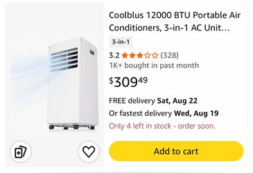 Coolblus 12000 BTU Portable Air Conditioners