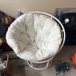 Papasan Chair With Cushion 