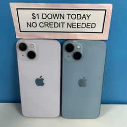 Apple IPhone 14 -PAYMENTS AVAILABLE-$1 Down Today 